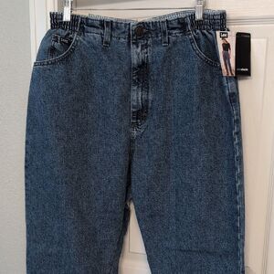 Lee Women's Relaxed Fit Side Elastic Denim Jeans